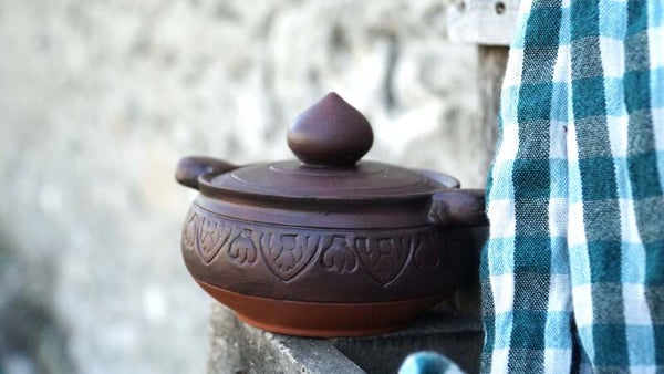 Petite cocotte en céramique - Inspiration Cambodge