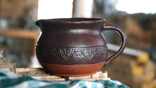 Pot à eau en céramique - Inspiration Cambodge