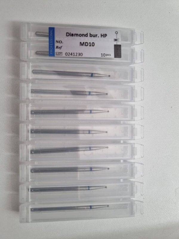 Kugelkopf Diamantfräser 1,0mm MD10