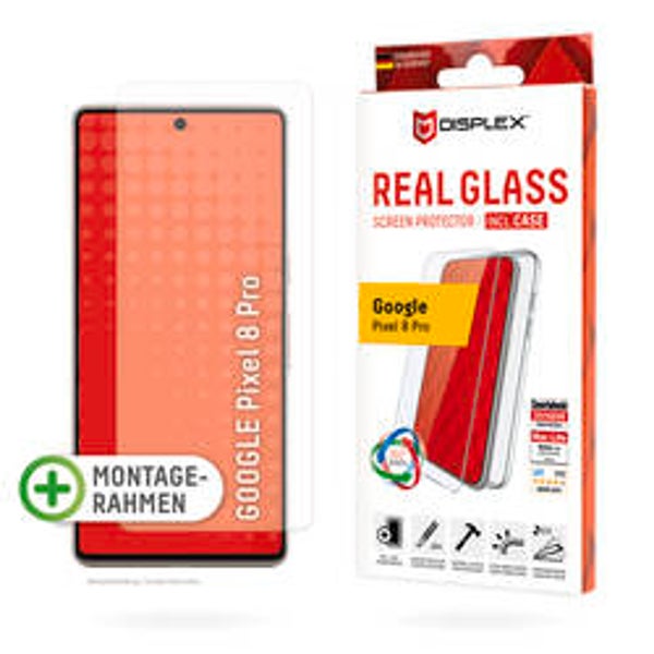 DISPLEX Panzerglas + Hülle Set für Google Pixel 8 Pro – Transparent
