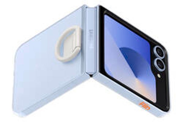 Samsung Clear Case mit Ring für Galaxy Z Flip6 / Flip7 FE – transparent