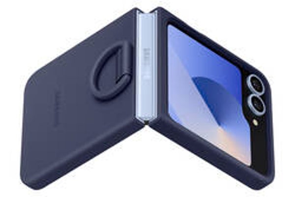 Samsung Silicone Case mit Ring für Galaxy Z Flip6 / Flip7 FE – original Handyhülle