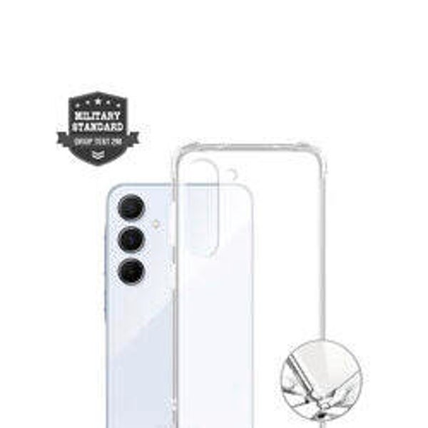 4smarts Hybrid Case Ibiza für Samsung Galaxy A56 – transparentes Schutz-Case