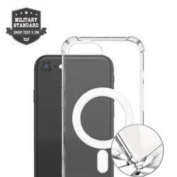 4smarts Hybrid Case Ibiza für iPhone 16e transparent MagSafe