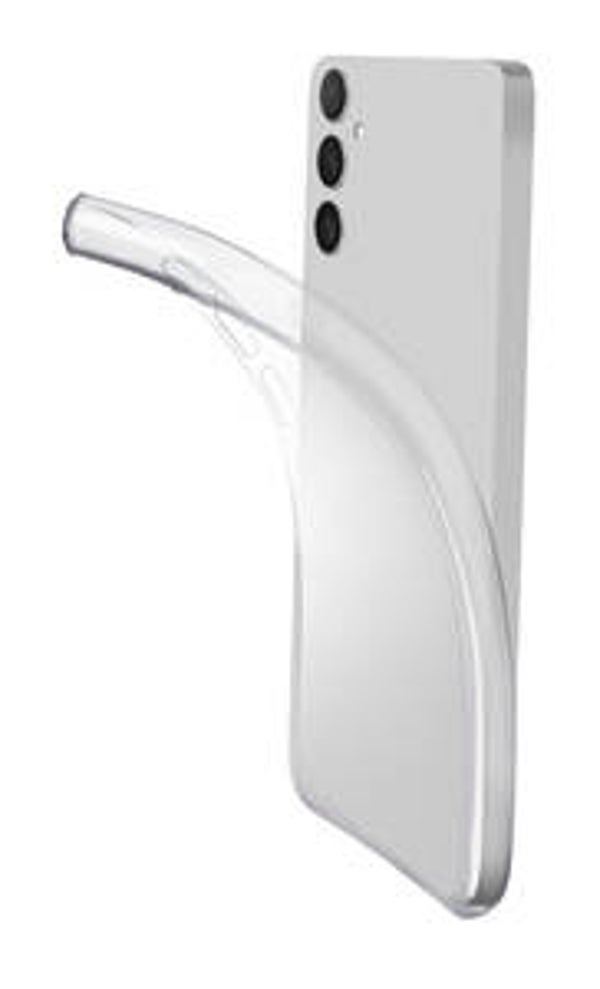 Cellularline Fine Case für Samsung Galaxy A36 5G / A56 5G – ultradünnes transparentes Softcase aus flexiblem TPU