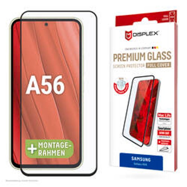 DISPLEX Premium Glass Full Cover 3D Panzerglas für Samsung Galaxy A56 – 10H