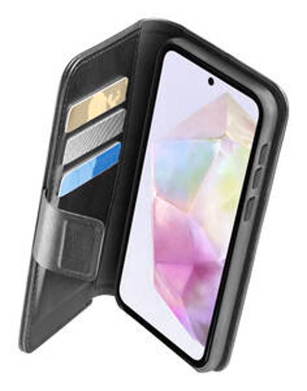Cellularline Book Agenda Case für Samsung Galaxy A36 5G / A56 5G – Schwarz