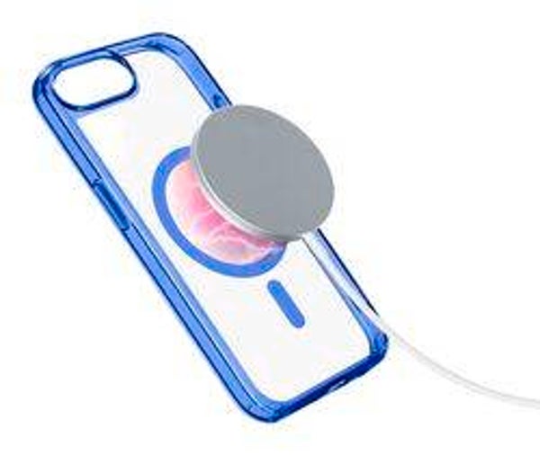 Cellularline Iconic MAG MagSafe Hülle für iPhone 16e – transparent farbig