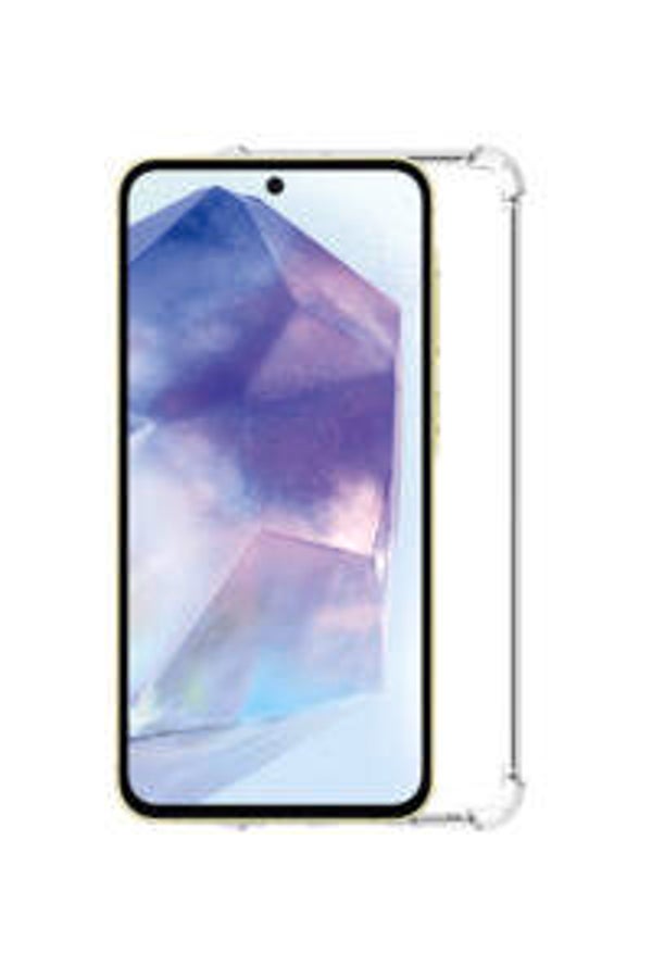Mobeen Clear Cover für Samsung Galaxy A56 5G, transparentes TPU Schutzcase