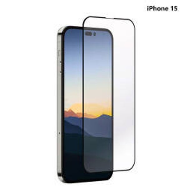 OKKES Panzerglas 3D für iPhone 15 / 16 – Vollschutz 9H