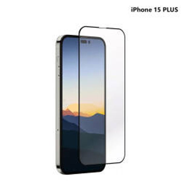 OKKES Premium 3D Panzerglas für iPhone 15 Plus / 16 Plus