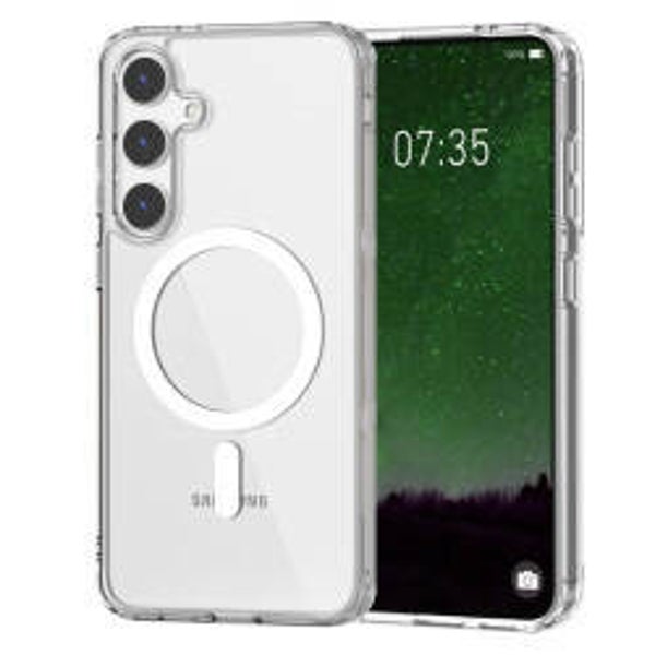 OKKES MagSafe Hülle für Samsung Galaxy S24 – transparent, ultradünn