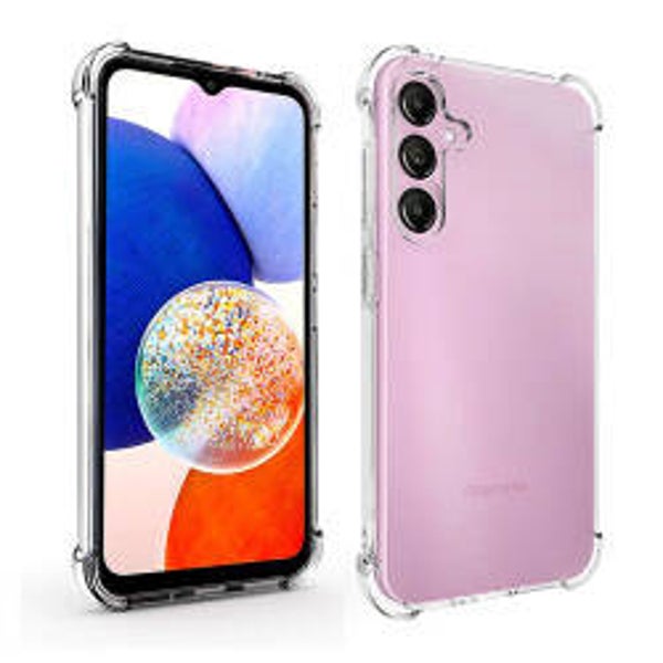 OKKES JUMP PLUS Hülle für Samsung Galaxy S24+ – transparent TPU Case
