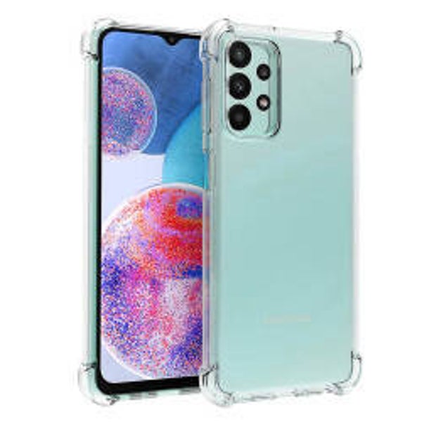 OKKES JUMP PLUS Hülle für Samsung Galaxy A25 5G – Clear