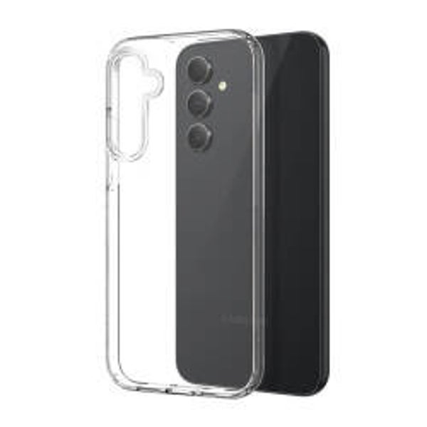 OKKES AIR Hülle für Samsung Galaxy A55 5G – Transparentes TPU Case ultra dünn