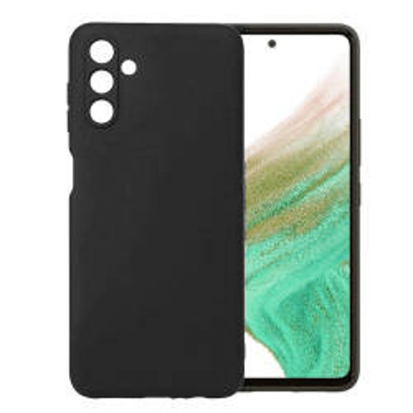 OKKES Basic TPU Case für Samsung Galaxy S25, schwarze TPU Schutzhülle, super slim