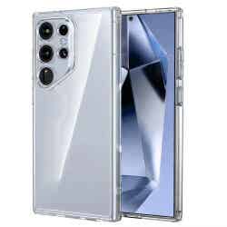 OKKES JUMP PLUS TPU Case für Samsung Galaxy S25 Ultra – stoßfestes Schutzcover mit verstärkten Ecken & transparenter Rückseite