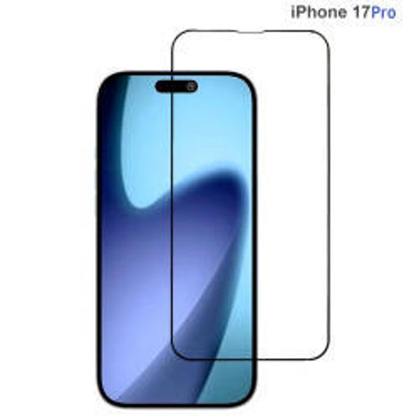 OKKES Premium 3D Panzerglas für Apple iPhone 17 Pro – 9H Schutzglas