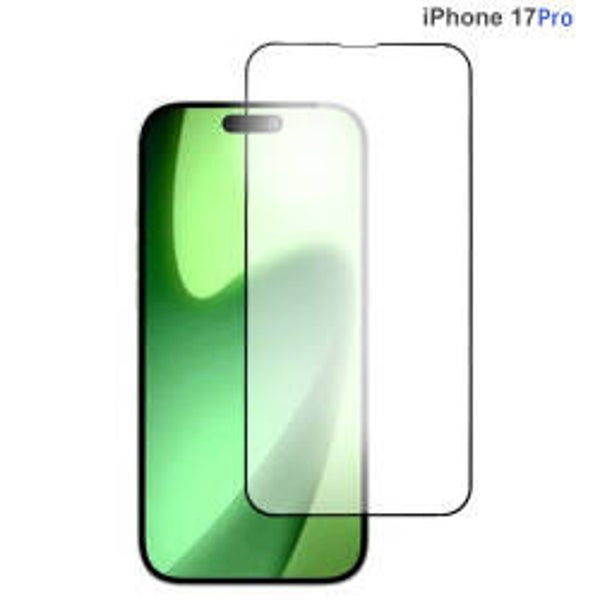 OKKES® 3D Matt Panzerglas für Apple iPhone 17 Pro, Fullcover Displayschutz, Anti-Fingerprint