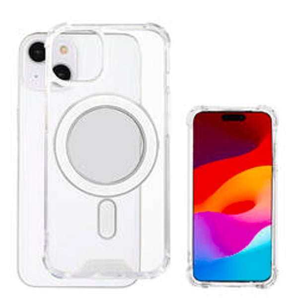4smarts Hybrid Case Ibiza für iPhone 15 – Transparentes Schutzcase