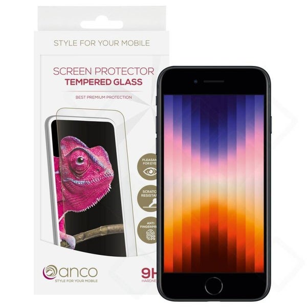 anco Panzerglas Fullscreen für iPhone SE 2020 / SE 2022