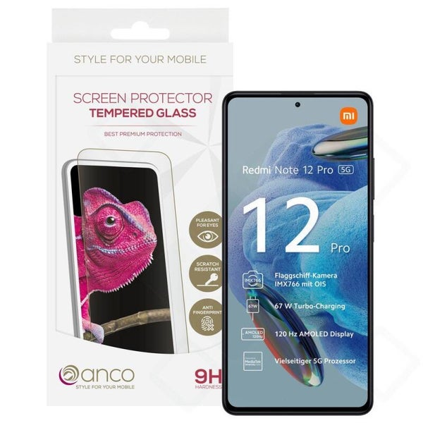 anco Panzerglas Fullscreen für Xiaomi Redmi Note 11/12 Pro