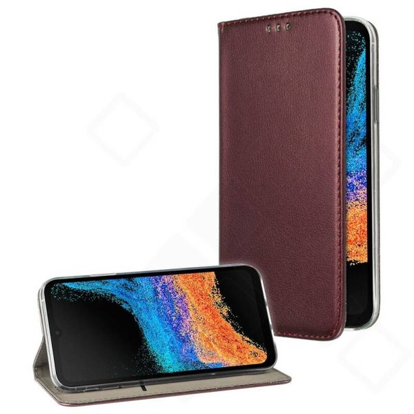 Bookcase Magnetic Hülle für Samsung Galaxy Xcover 6 Pro (G736B) – PU Leder mit Kartenfach