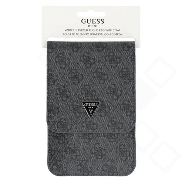Guess 4G Logo Handytasche Umhängetasche – PU Leder – beige