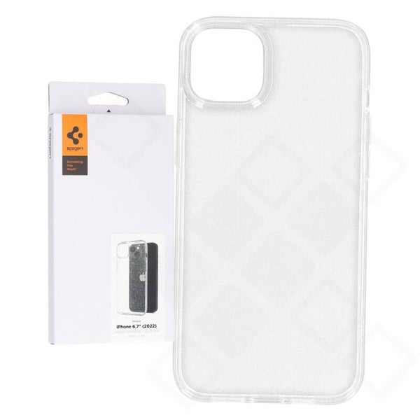 Spigen Liquid Crystal Glitter Hülle für iPhone 14 Plus – transparent glitzernd