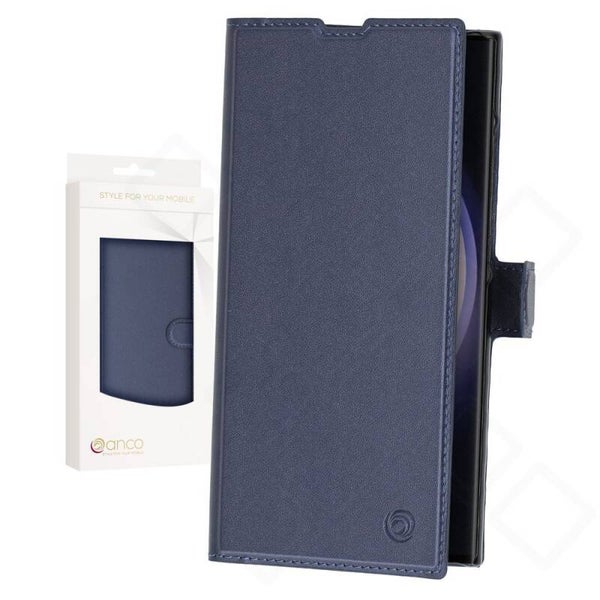 anco Bookcase Hülle für Samsung Galaxy S23 Ultra – Schwarz