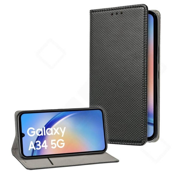 anco Bookcase Magnetic Hülle für Samsung Galaxy A34