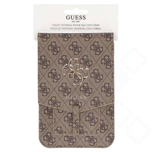 Guess 4G Metal Logo Handytasche Umhängetasche – PU Leder