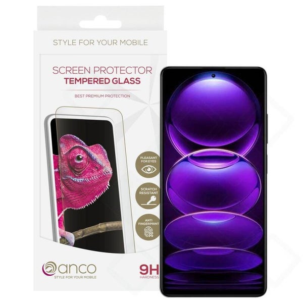 anco Panzerglas Fullscreen für Xiaomi Redmi Note 12 Pro / POCO X5 Pro 5G