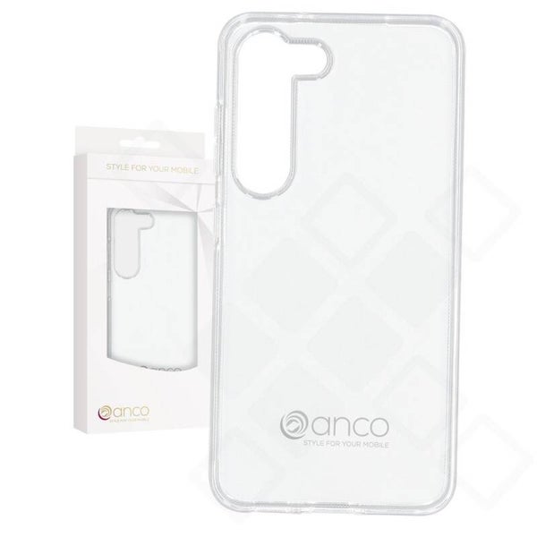 anco Super Slim Hülle transparent für Samsung Galaxy S23
