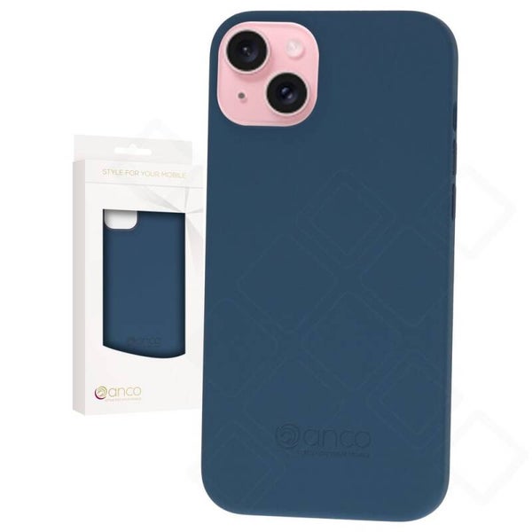 anco Silikon Hülle für iPhone 15 Plus – Liquid Soft Case