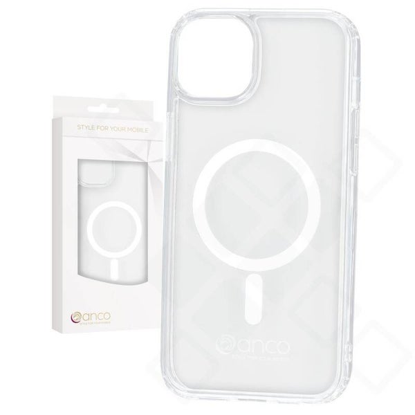 anco Magnetic Case iPhone 15 Plus transparent