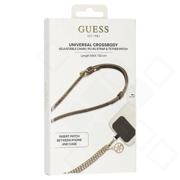 Guess Crossbody Strap 4G Chain – Universal Handykette mit Lanyard