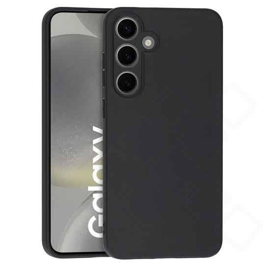 Dark Case für Samsung Galaxy S24+ – Schwarz | Mattes TPU Schutzcover mit rutschfester Oberfläche