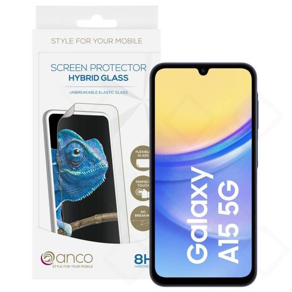 anco Hybrid Glas für Samsung Galaxy A15 / A15 5G (A155F, A156B)