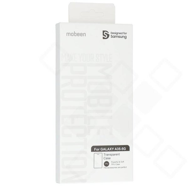 Samsung Clear Case für Galaxy A35 5G – transparente Handyhülle aus TPU, schlank & robust