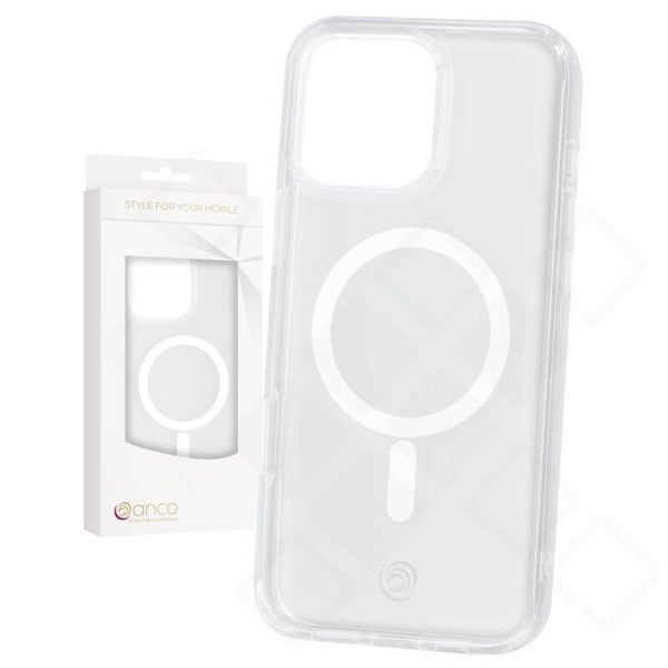 anco Magnetic Case für Apple iPhone 16 Pro Max – Crystal | MagSafe kompatible Schutzhülle