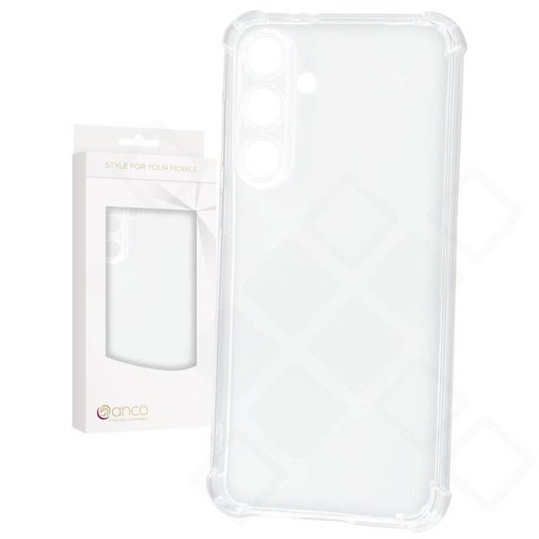 anco Protect Case für S721B Samsung Galaxy S24 FE – transparent | stoßfest & schlank | Handyshop Schmölln