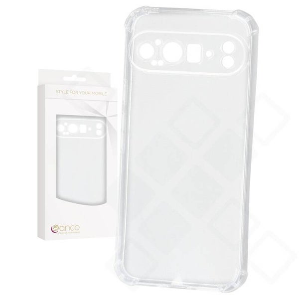 anco Protect Case für Google Pixel 9 Pro XL – transparente Handyhülle aus TPU