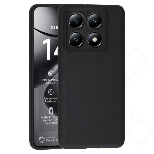 Dark Case TPU Hülle für Xiaomi 14T Pro – Schwarz