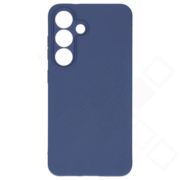 anco TPU Case für Samsung Galaxy S25, mattes Schutzcover, dark blue