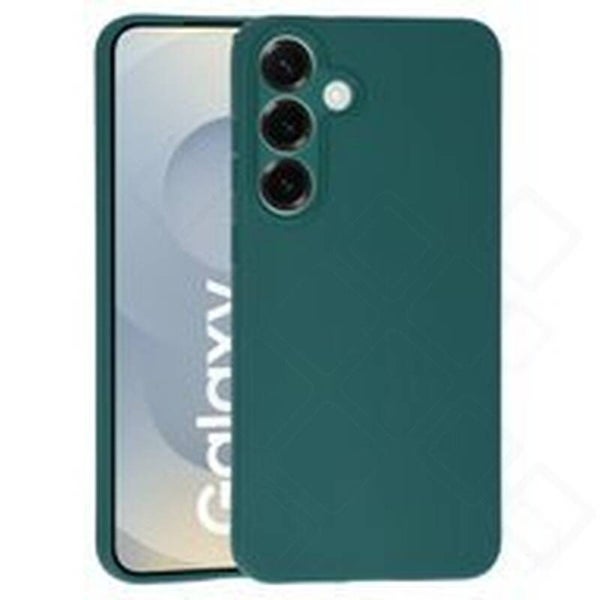anco TPU Case für Samsung Galaxy S25+, mattes Schutzcover, forest green