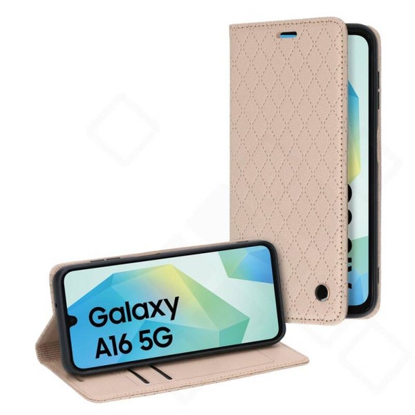 Bookcase Style Magnetic Handyhülle für Samsung Galaxy A16 4G / A16 5G (A165F / A166B) – PU Leder Klapphülle mit Kartenfach