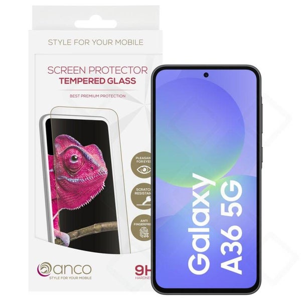 anco Panzerglas Fullscreen für Samsung Galaxy A36 5G / A56 5G