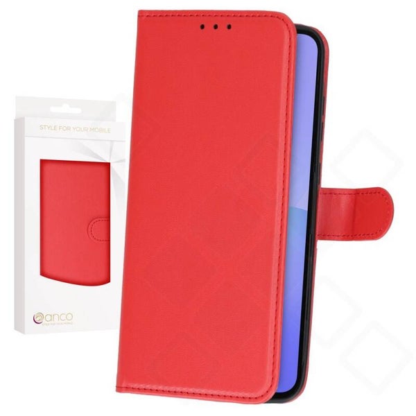 anco Bookcase Hülle für Samsung Galaxy A36 5G – Schwarz