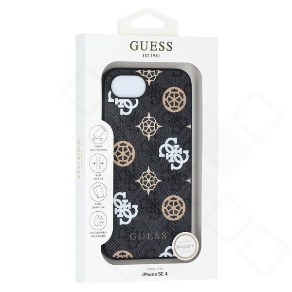 Guess 4G Peony Pattern Case für Apple iPhone 16e